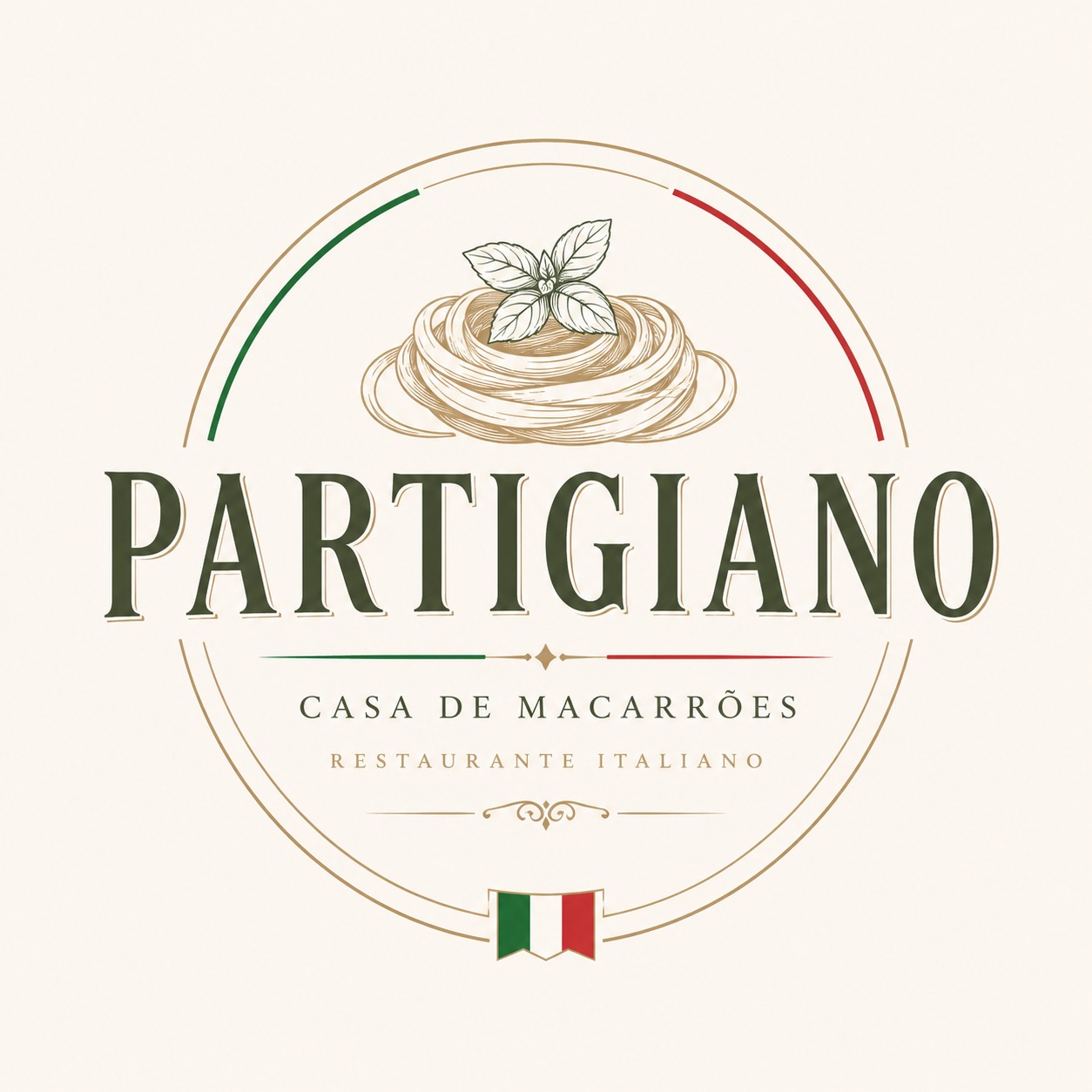 Logo Partigiano Casa de Macarrões